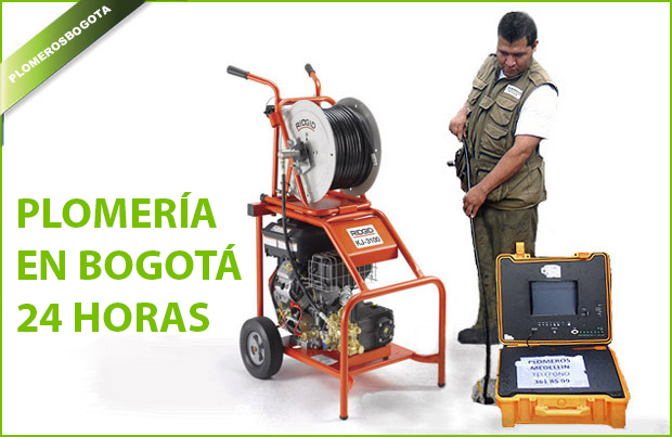 servicio de plomería 24 horas en Bogota